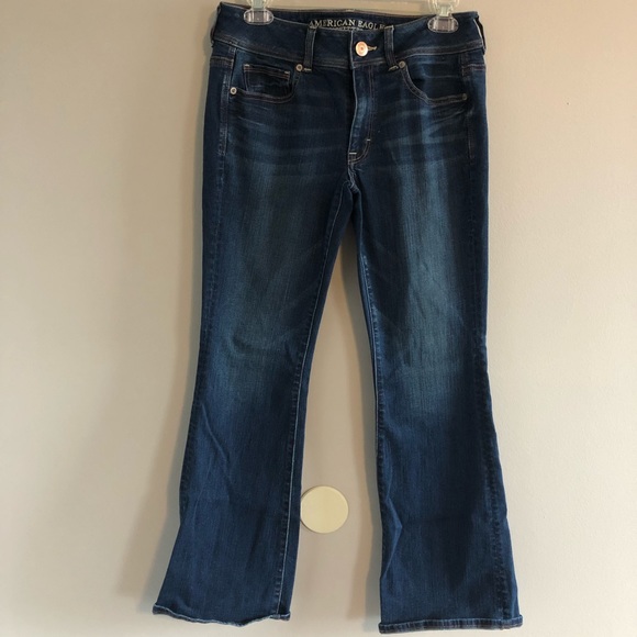American Eagle Outfitters Denim - American Eagle Kick Boot Dark Jeans - Size 8 Short